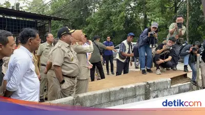 Rano Karno Ungkap Rel Kereta di Lenteng Agung Bisa Amblas Akibat Gorong-gorong Keropos