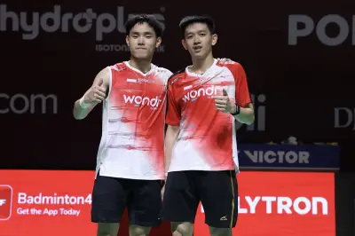 Raymond/Nikolaus ke Semifinal Indonesia Open 2026 Usai Kalahkan Wakil Jepang