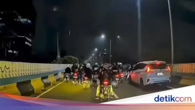 Viral Balap Liar Motor di JLNT Antasari, Polisi Selidiki dan Akan Tindak Tegas