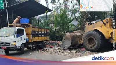 Viral Sampah Menumpuk di TPS Tanah Baru, DLHK Depok Lakukan Pengangkutan Bertahap