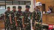 4 TNI Penyiram Air Keras Andrie Divonis 1,5-3 Tahun Penjara