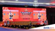 Bahlil Kaget Disambut Lagu 'Mas Bahlil Ganteng' di Mubes Kosgoro