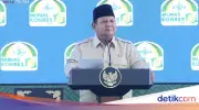 Canda Prabowo soal Panglima-Kapolri Pakai Peci di Munas NU: Aturan PDL Perlu Diubah?