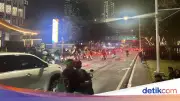 Demo Mahasiswa di Patung Kuda Bubar, Lalu Lintas Kembali Normal