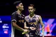 Fajar/Fikri Kandas di Babak Pertama Indonesia Open 2026