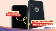 Fantastis! iPhone XS Limit Rp231 Ribu Laku Rp34 Juta di Lelang KPK