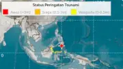 Gempa M7,7 Guncang Sangihe, BMKG Keluarkan Peringatan Tsunami 6 Provinsi