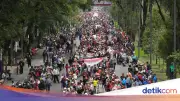 Guru Meksiko Blokir Jalan ke Stadion Azteca Tuntut Kenaikan Gaji