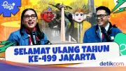 HUT ke-499 Jakarta: Transum dan Museum Gratis untuk Semua Pemilik KTP RI