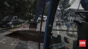 Jalan Lenteng Agung Arah Depok Mulai Dibuka Bertahap Hari Ini