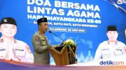 Kapolda Sumsel Pimpin Doa Lintas Agama Sambut Hari Bhayangkara ke-80