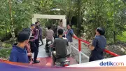 Kapolres OKI Resmikan Jembatan Merah Putih, Akses Vital Warga Sumsel