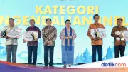 Kemendagri Anugerahi Pemda Berprestasi Regional Jawa-Bali, Ini Daftar Pemenangnya