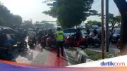 Kepadatan Lalin di Daan Mogot dan Bundaran Senayan Senin Pagi