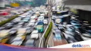 Kepadatan Lalin di Tol Arah Jakarta Pagi Ini, Cawang Padat