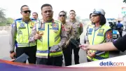 Operasi Patuh 2026: Kakorlantas Tinjau Titik Rawan Lawan Aras di Kampung Rambutan