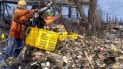 Pembersihan Sampah Muara Angke Nyaris Rampung, Sabtu Ditargetkan Rampung