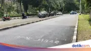Perbaikan Jalan Lenteng Agung Diberi Batas Wilayah 'Depok', Bina Marga Jelaskan