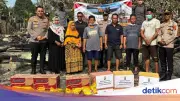 Polda Sumsel Salurkan Bantuan Sosial untuk Korban Kebakaran di Prabumulih