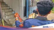 Polisi Olah TKP Kosan Tempat Taufik Hidayat Sekap Wanita 3 Tahun