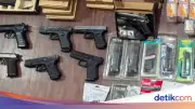 Polisi Samar Jadi Pembeli, Bekuk Penjual Puluhan Airgun Ilegal di Priok