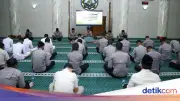 Polri Gelar Dzikir dan Doa Bersama di Mabes Polri Sambut Hari Bhayangkara ke-80