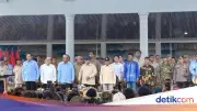 Prabowo Berkelakar Panglima TNI dan Kapolri Sulit Diganti karena Namanya