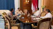 Prabowo Bertemu Kapolri di Istana, Bahas Keamanan Nasional dan Hari Bhayangkara