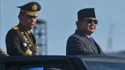 Prabowo Jadi Inspektur Upacara HUT Bhayangkara ke-80 di Cikeas