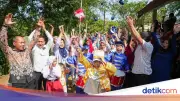 Presiden Prabowo Beri Alat Drumben untuk Siswa SDN Tegalega Sukabumi