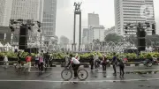Puncak HUT ke-499 Jakarta di Bundaran HI, Ada Padi Reborn dan Mahalini