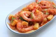 Resep Udang Asam Manis Bawang Bombay, Mewah dan Super Cepat