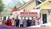 Sambut HUT Bhayangkara ke-80, Polres OKI Resmikan Bedah Rumah Eks Napiter