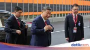 Xi Jinping Tiba di Korea Utara, Disambut Kim Jong Un dan Istrinya