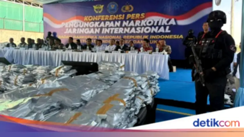 BNN Sita 3,37 Ton Ganja Thailand, Diduga Jadi Bahan Baku Liquid Vape