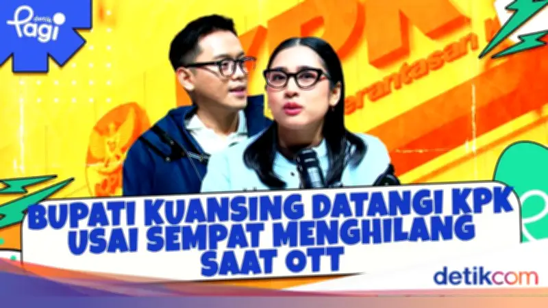 Bupati Kuansing Datangi KPK Usai Sempat Menghilang Saat OTT