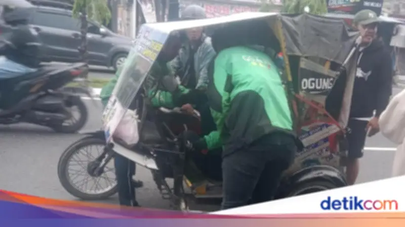 Driver Ojol Wanita Tunarungu di Medan Ditabrak Angkot, Motor Dicuri