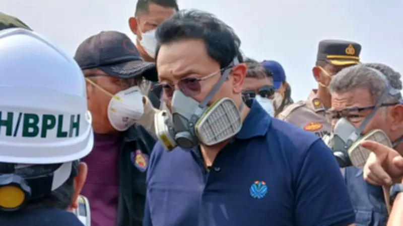 Drone Thermal Dikerahkan untuk Deteksi Titik Api di TPA Jatiwaringin