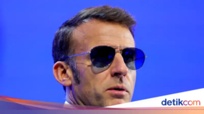 Duar! Bom Ledak di Dekat Hotel Tempat Macron Menginap di Damaskus