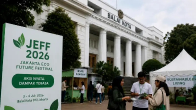 Festival Lingkungan JEFF 2026 di Balai Kota Ajak Warga Jaga Jakarta