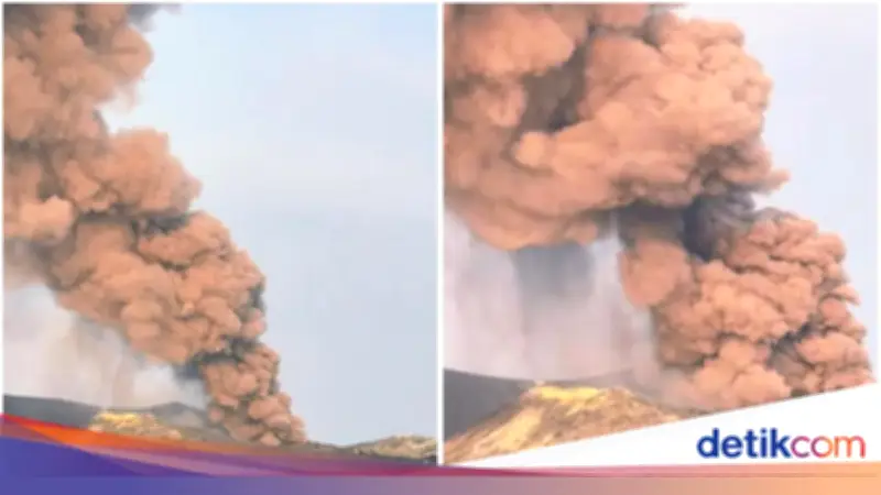Gunung Anak Krakatau Siaga, Kapal di Selat Sunda Diminta Waspada