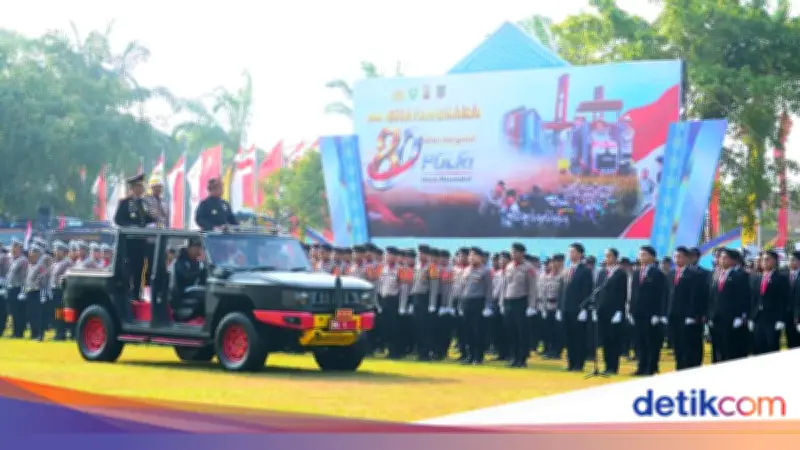 Hari Bhayangkara ke-80, Kapolda Sumsel Siap Kawal Program Strategis Nasional