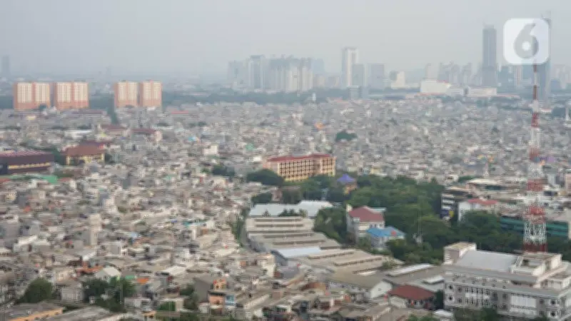 Jakarta Catat Kualitas Udara Terburuk di Dunia, AQI Capai 174