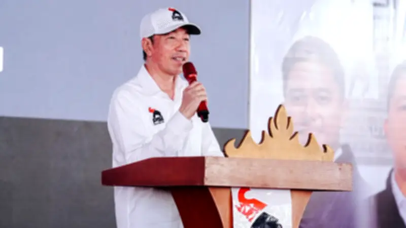 Jokowi Hadiri HUT Bhayangkara ke-80 di Cikeas, Dipimpin Prabowo