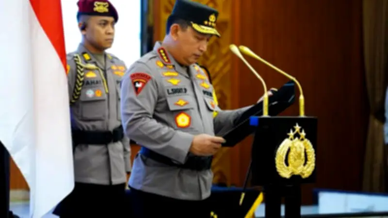 Kapolri Lantik Kakorlantas dan 6 Kapolda Baru, Ini Daftarnya