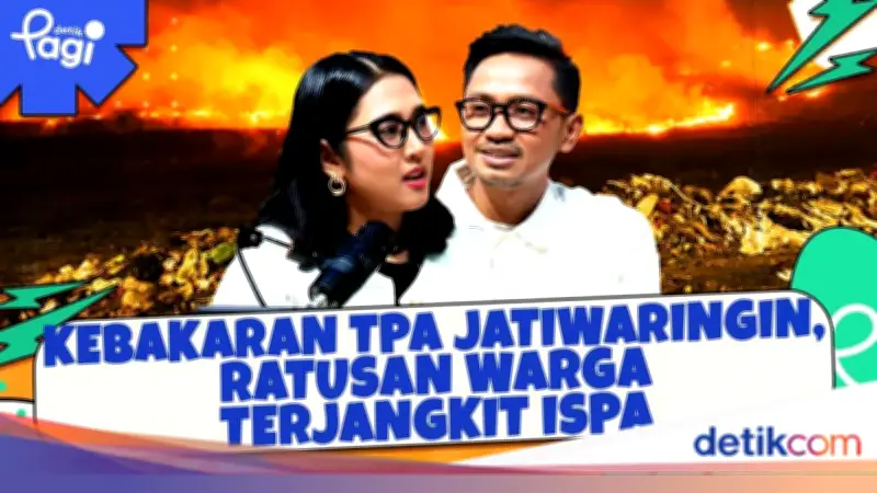 Kebakaran TPA Jatiwaringin: 154 Warga Terjangkit ISPA, Udara Berbahaya
