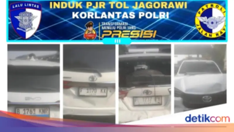 Kecelakaan Beruntun 4 Mobil di Tol Jagorawi Akibat Sopir Telat Rem