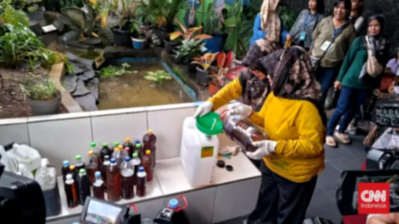 Koperasi Merah Putih Pasar Minggu Tampung Minyak Jelantah Warga