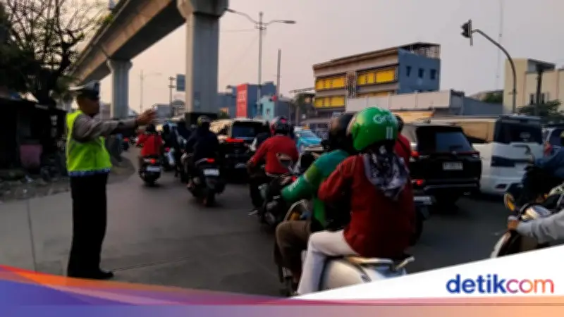 Macet Pagi Ini di Sejumlah Ruas Jalan Arteri Jakarta