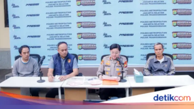 Maling Motor di Jaksel Ditangkap Polisi Saat Dorong Curian